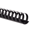 Black 50 Pack Binding Spines F7362