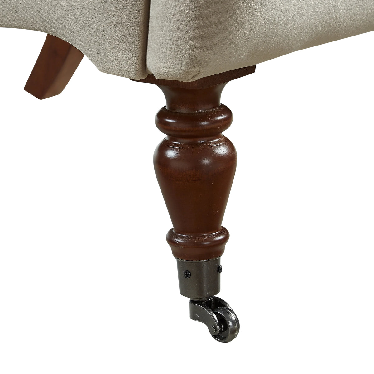 Tufted Velvet Slipper Chair S5291