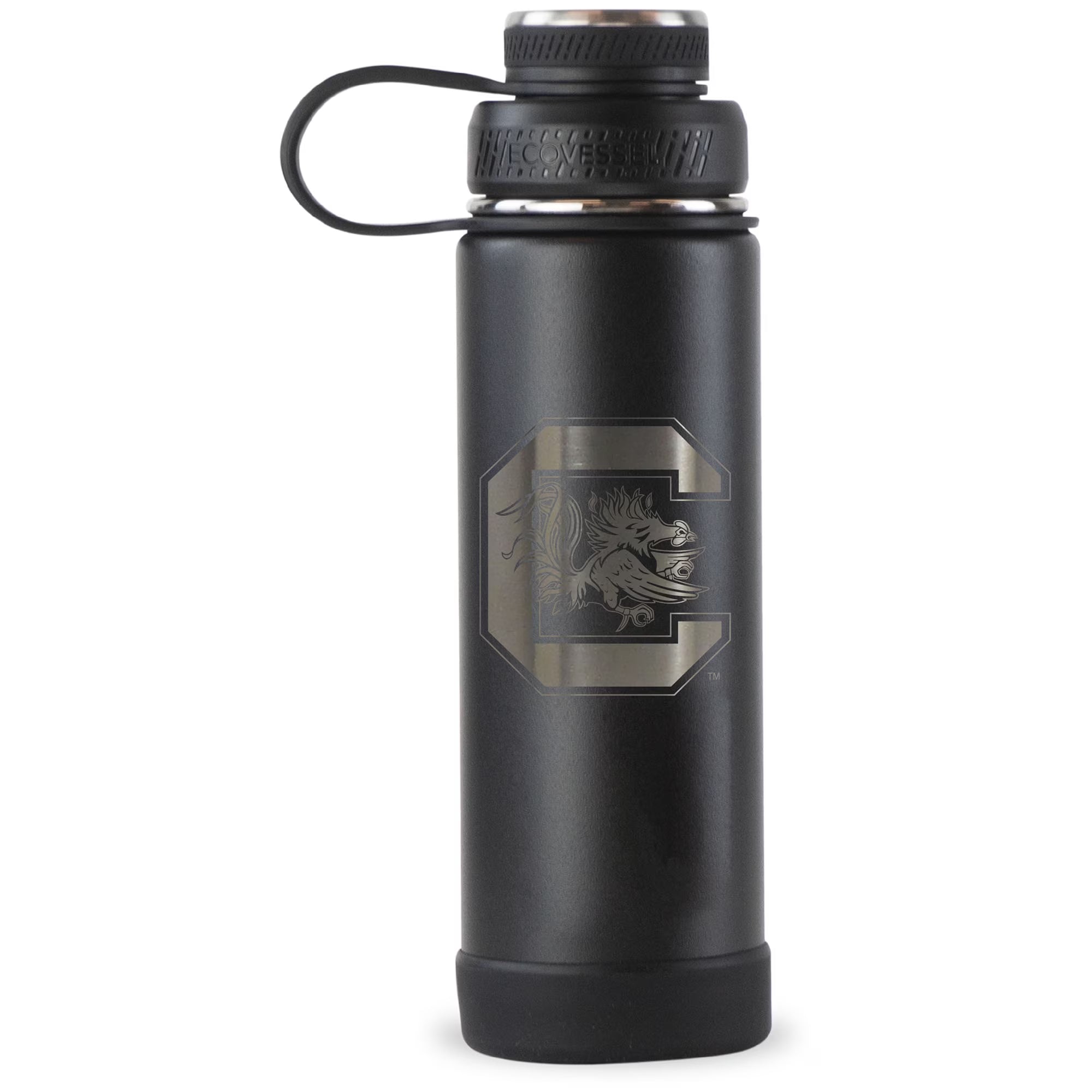 Black 20oz. EcoVessel Boulder Bottle D3054