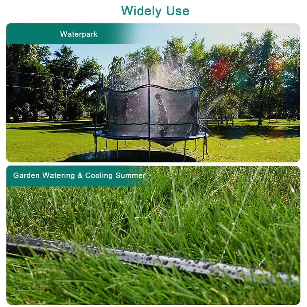 39ft Trampoline Sprinkler Water Spray Outdoor Game C293