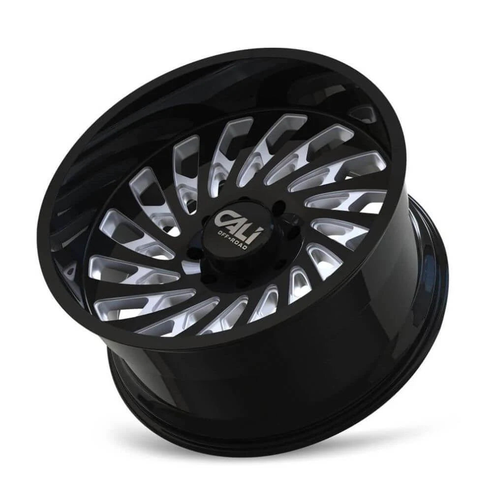 Black Milled 20x10 8x180 Wheel A3250