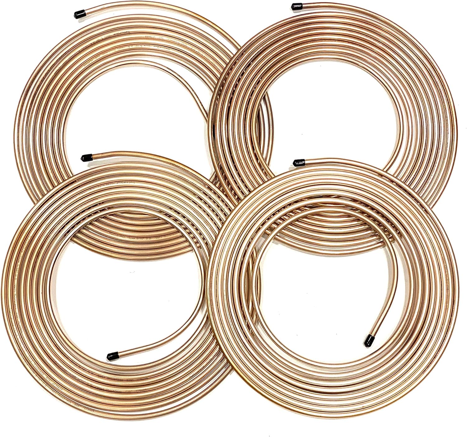 100 Feet of 5/16 Inch Copper Nickel Fuel Line Coil M334
