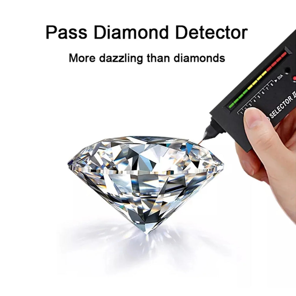 3ct Round Cut Moissanite Diamond Ring in 925 Sterling Silver P312