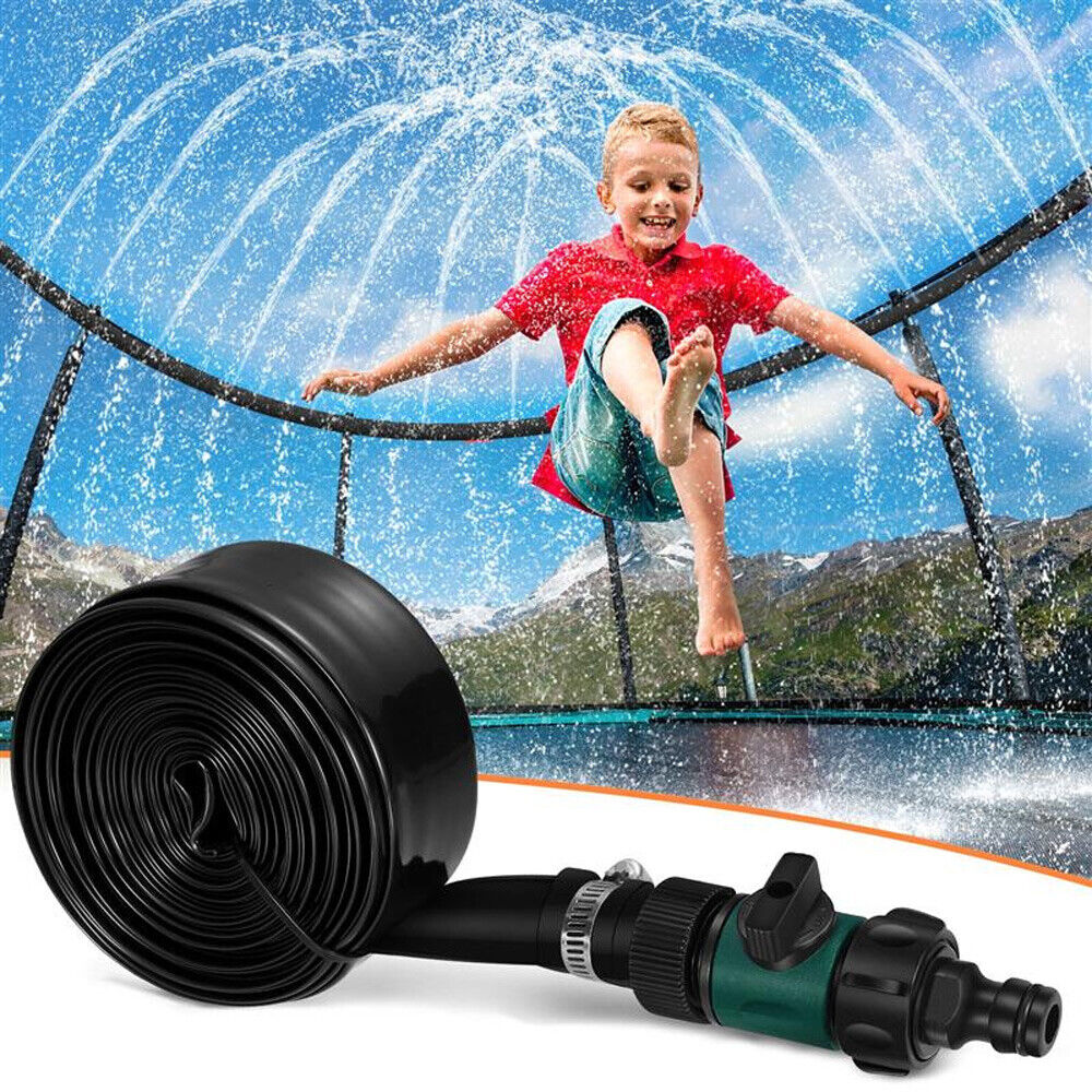 39ft Trampoline Sprinkler Water Spray Outdoor Game C293