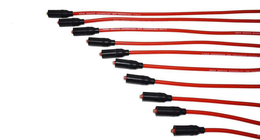 Black Cap Distributor with Spark Plug Wires J74081