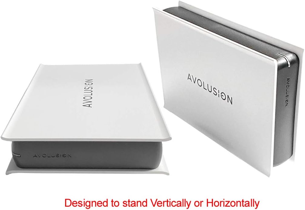 4TB USB 3.0 External Hard Drive White Pack of 2 N7683