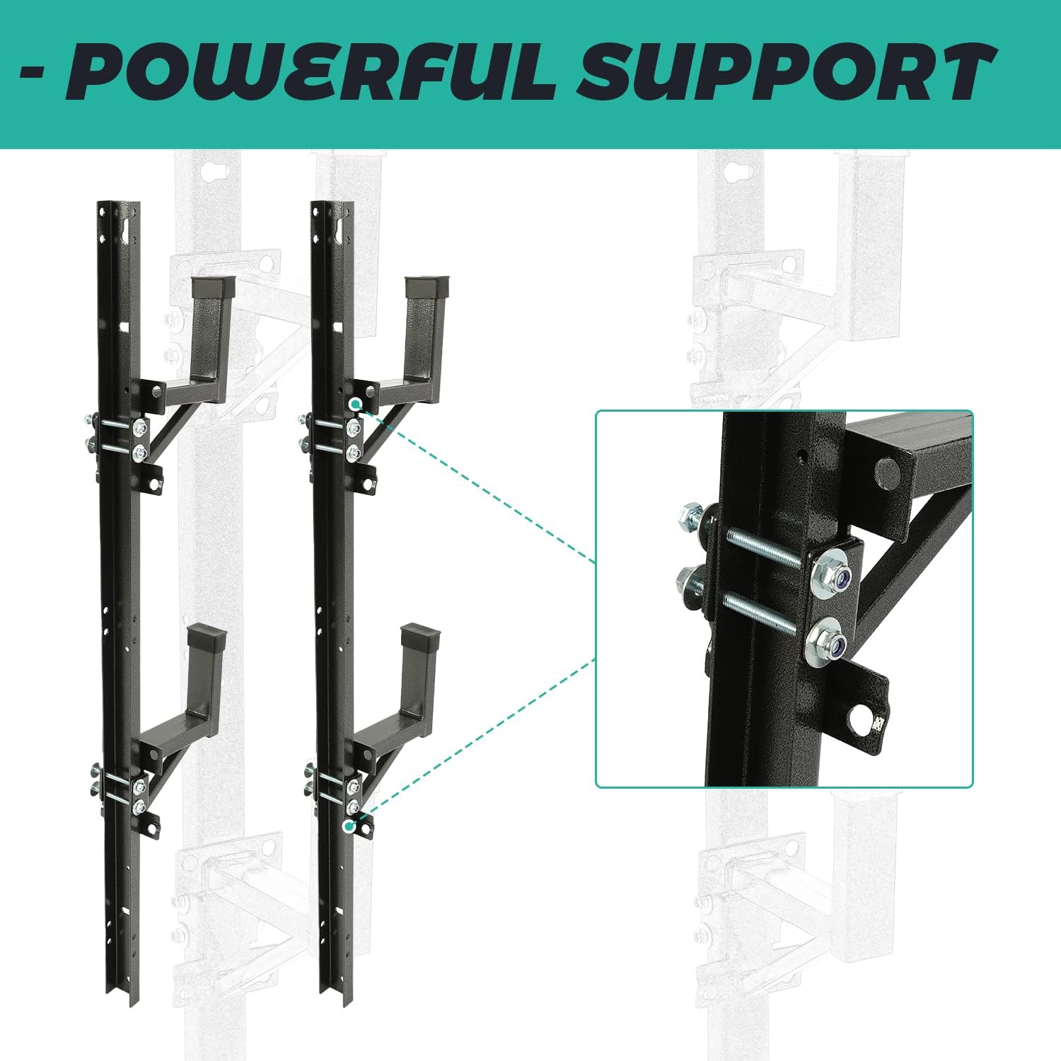 Adjustable Trailer Ladder Rack F5957