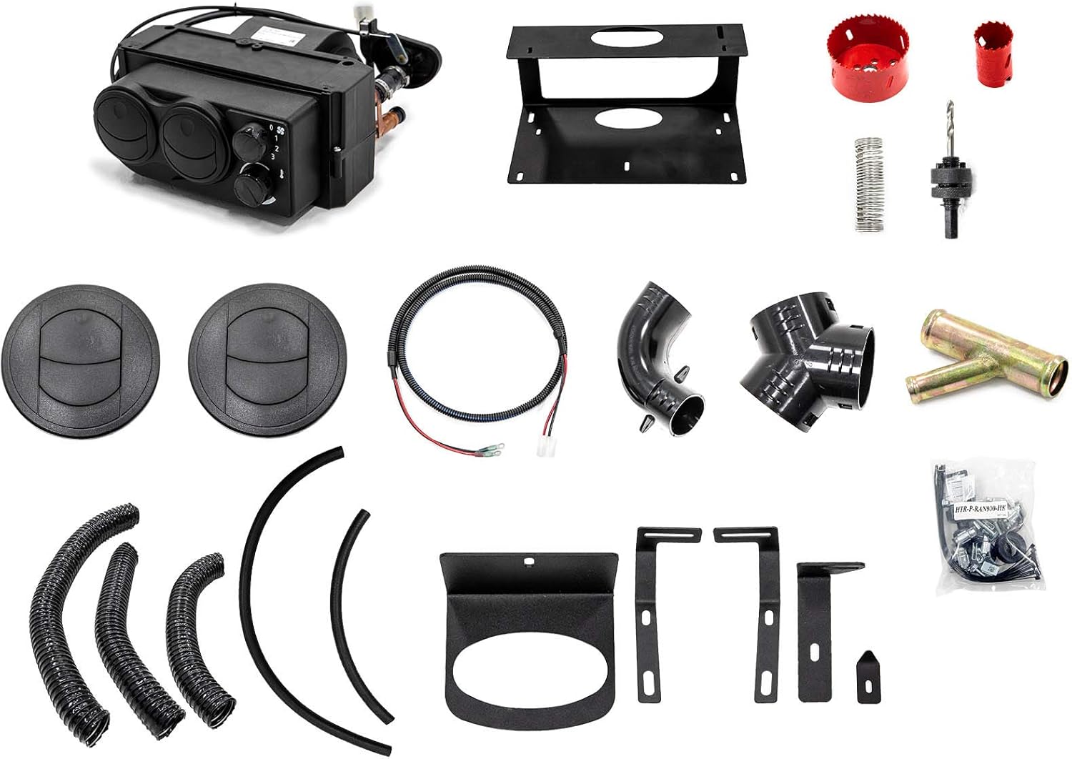 Cab Heater with Defrost Hoses and Vents S1164