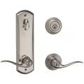 Interconnected Entry Door Lock, Satin Nickel L95450