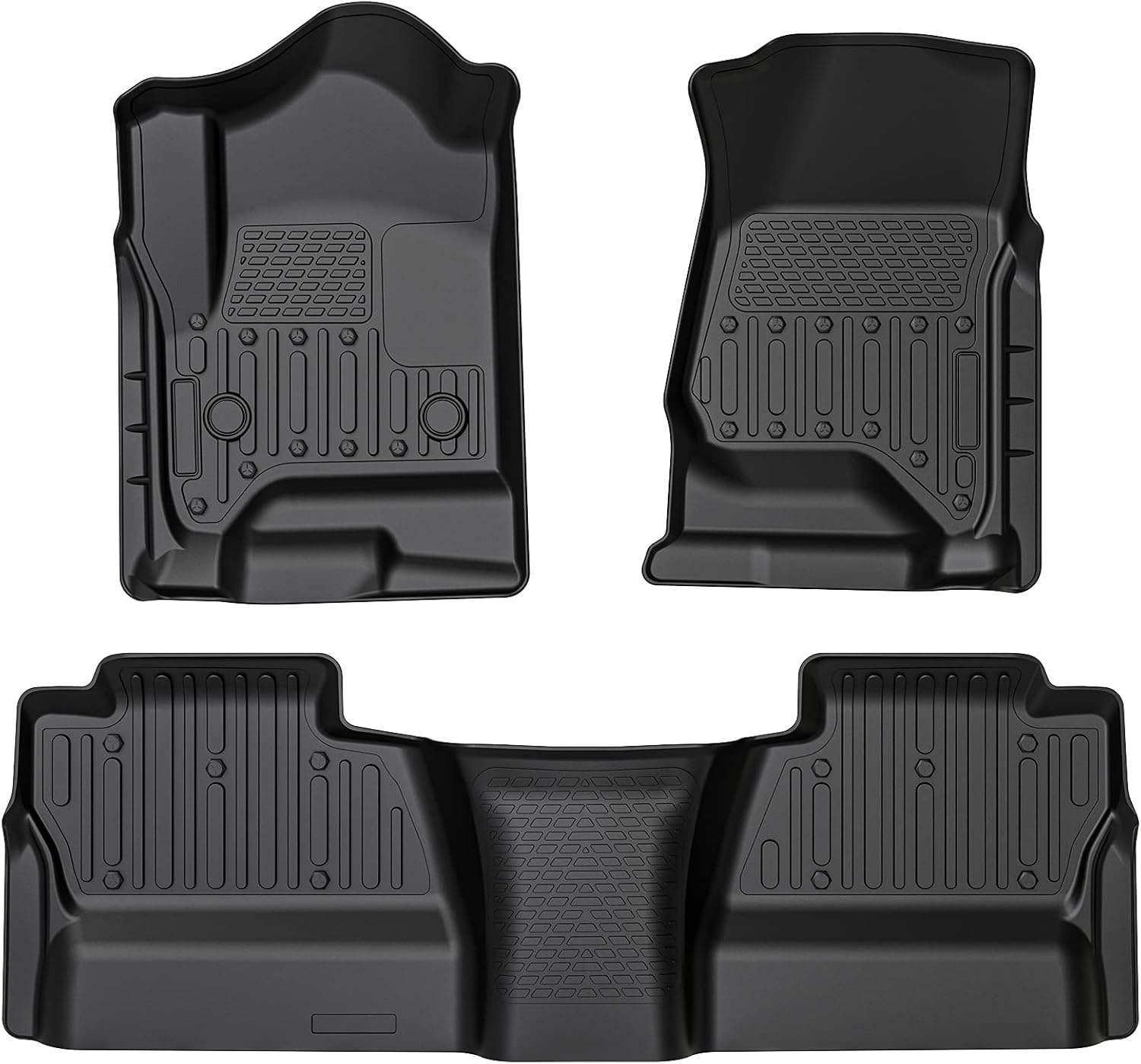 Floor Mat Liner for Crew Cab with Bucket Seat Z9456