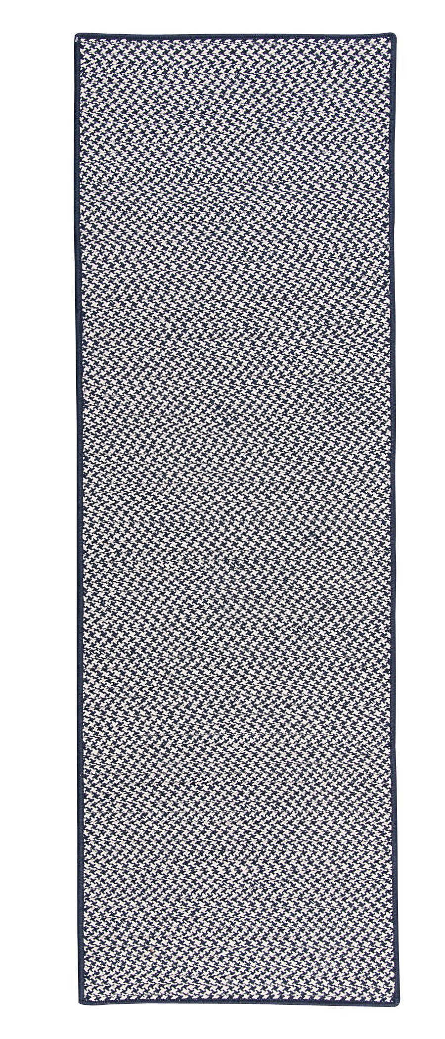 Navy Herringbone Mudroom Runner W543908