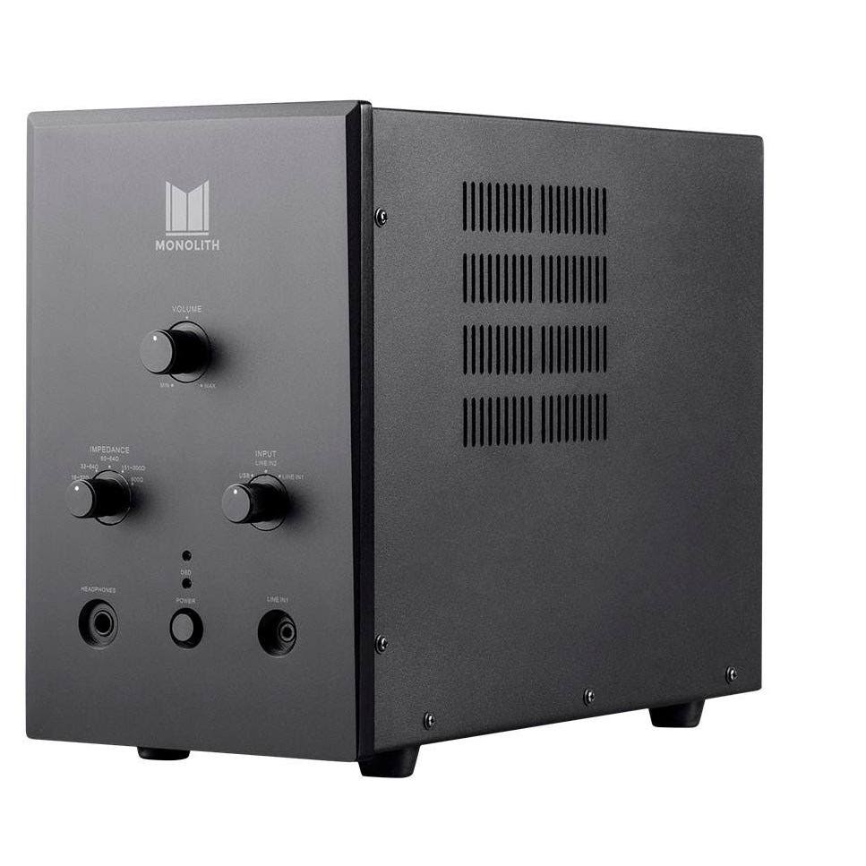 Black Tube Amp Headphone Amplifier with DAC A7044
