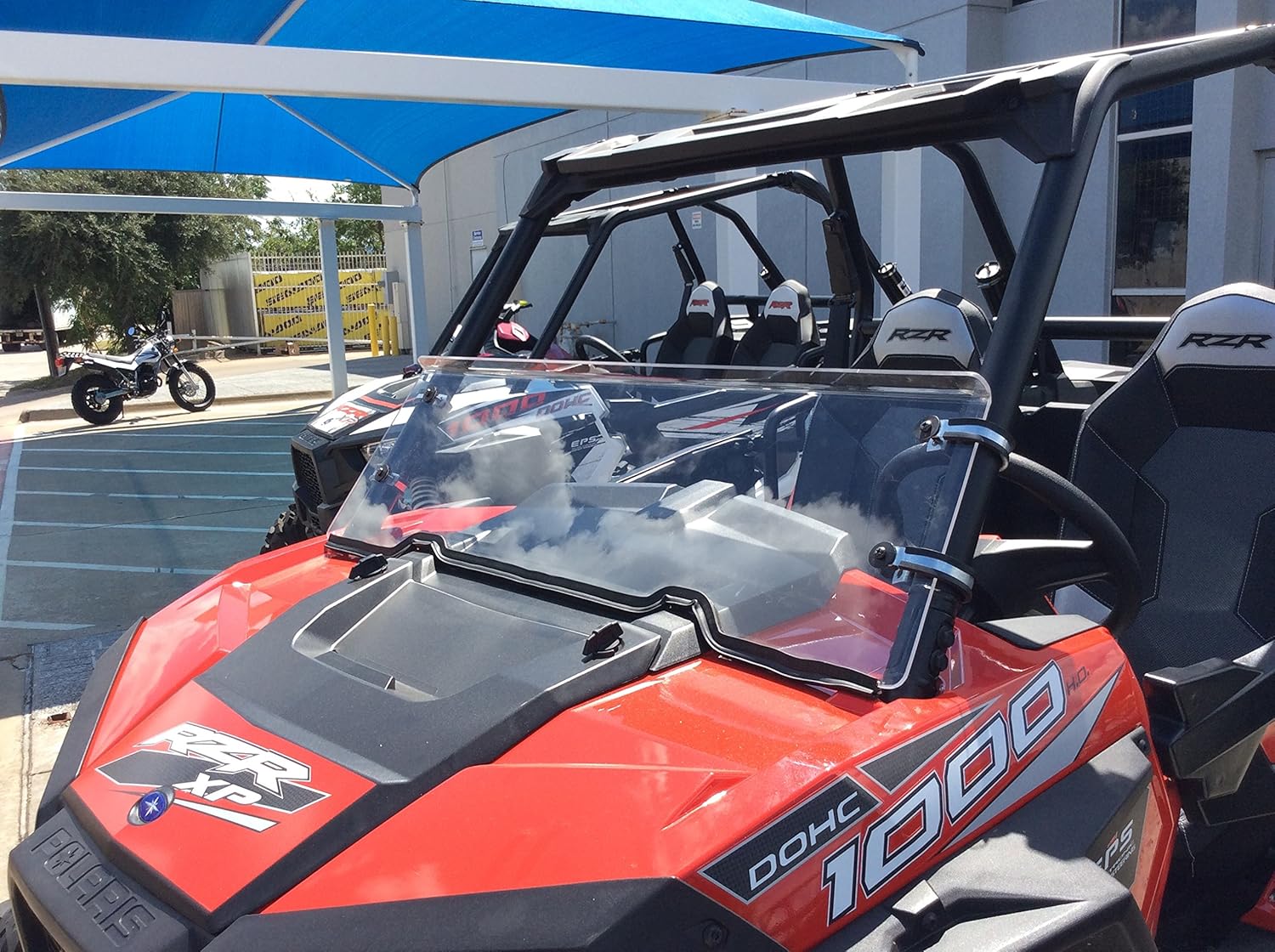3/16 Polycarbonate Half Windshield R9636
