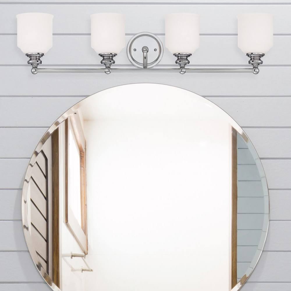 4 Light Bath Bar in English Bronze K7670