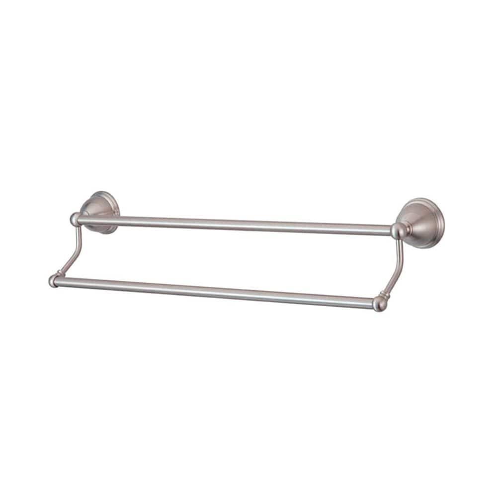 Satin Nickel Dual Towel Bar Y842