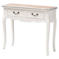 White/Oak Console Table G625