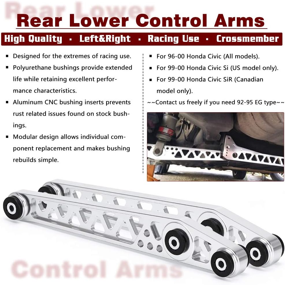 Rear Billet Aluminum Lower Control Arms 1 Pair C72600