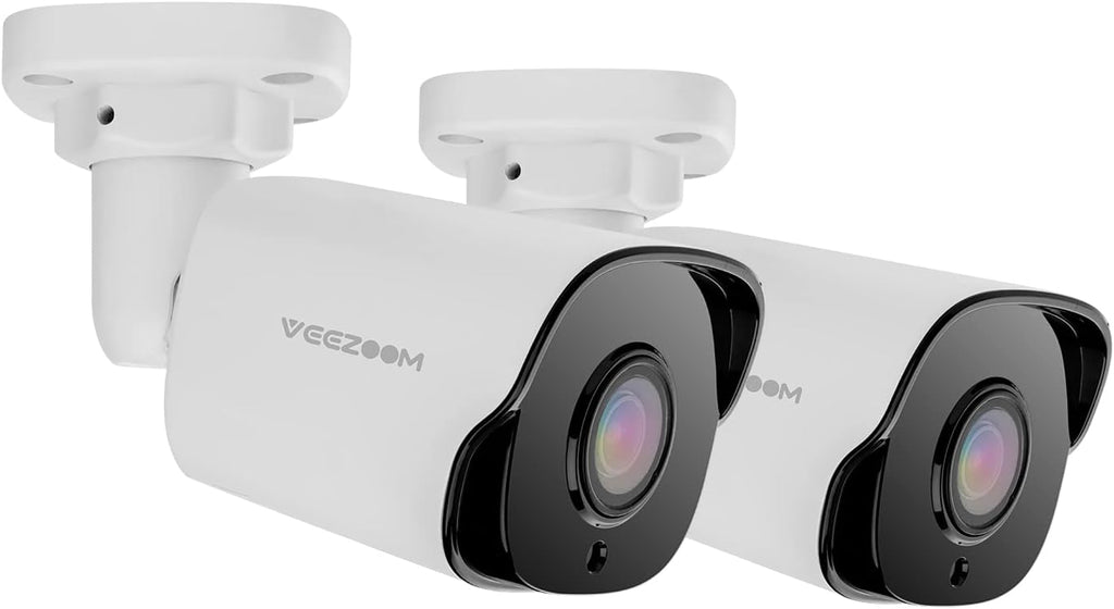 5MP PoE Security Camera (Pack of 2) with 59ft Ethernet Cables C9129
