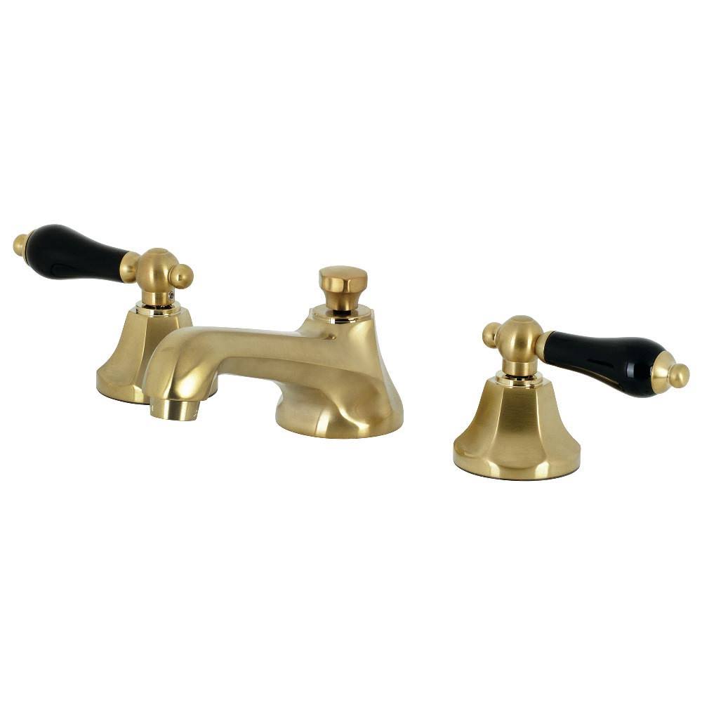 Polished Nickel Widespread Bathroom Faucet A449