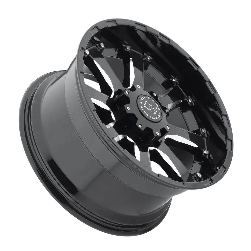 Black/Milled Wheel Rim 18x9 6x5.5x22 -12mm X266611