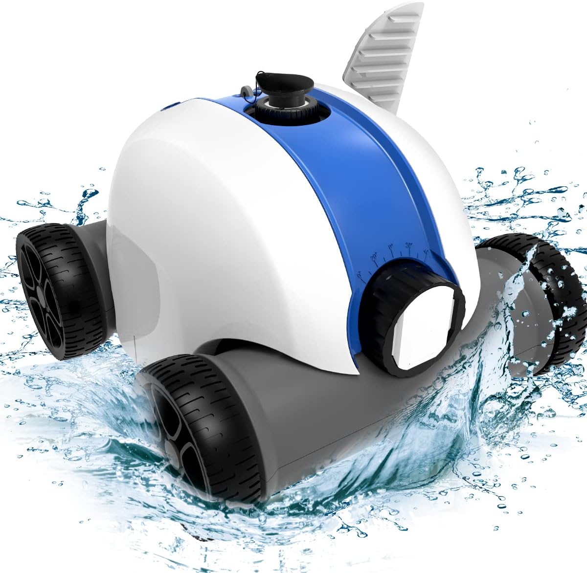 Cordless Robotic Pool Cleaner with Rechargeable Battery, IPX8 Waterproof M557172