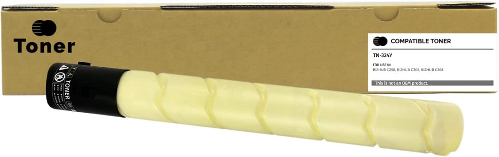 Compatible Konica Minolta 4-Pack TN-324 Replacement Toner C853128