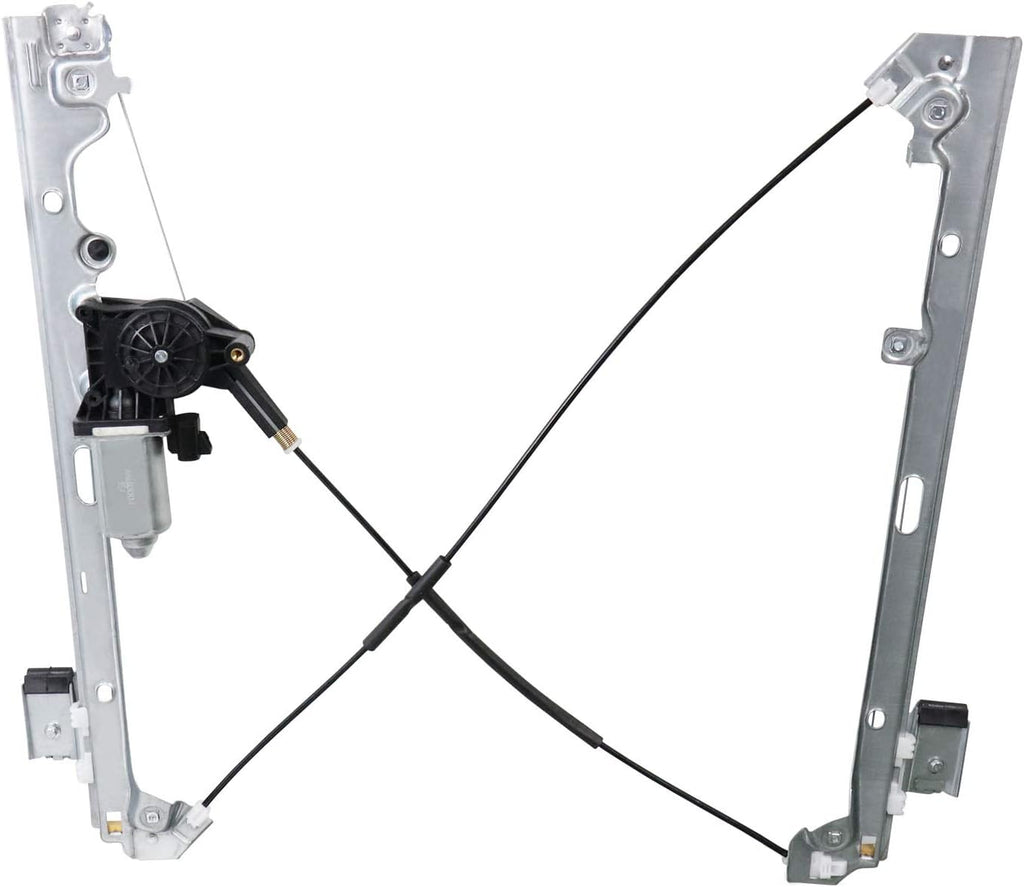 Front Passenger Side Power Window Regulator and Motor Assembly Pack of 2 F3481