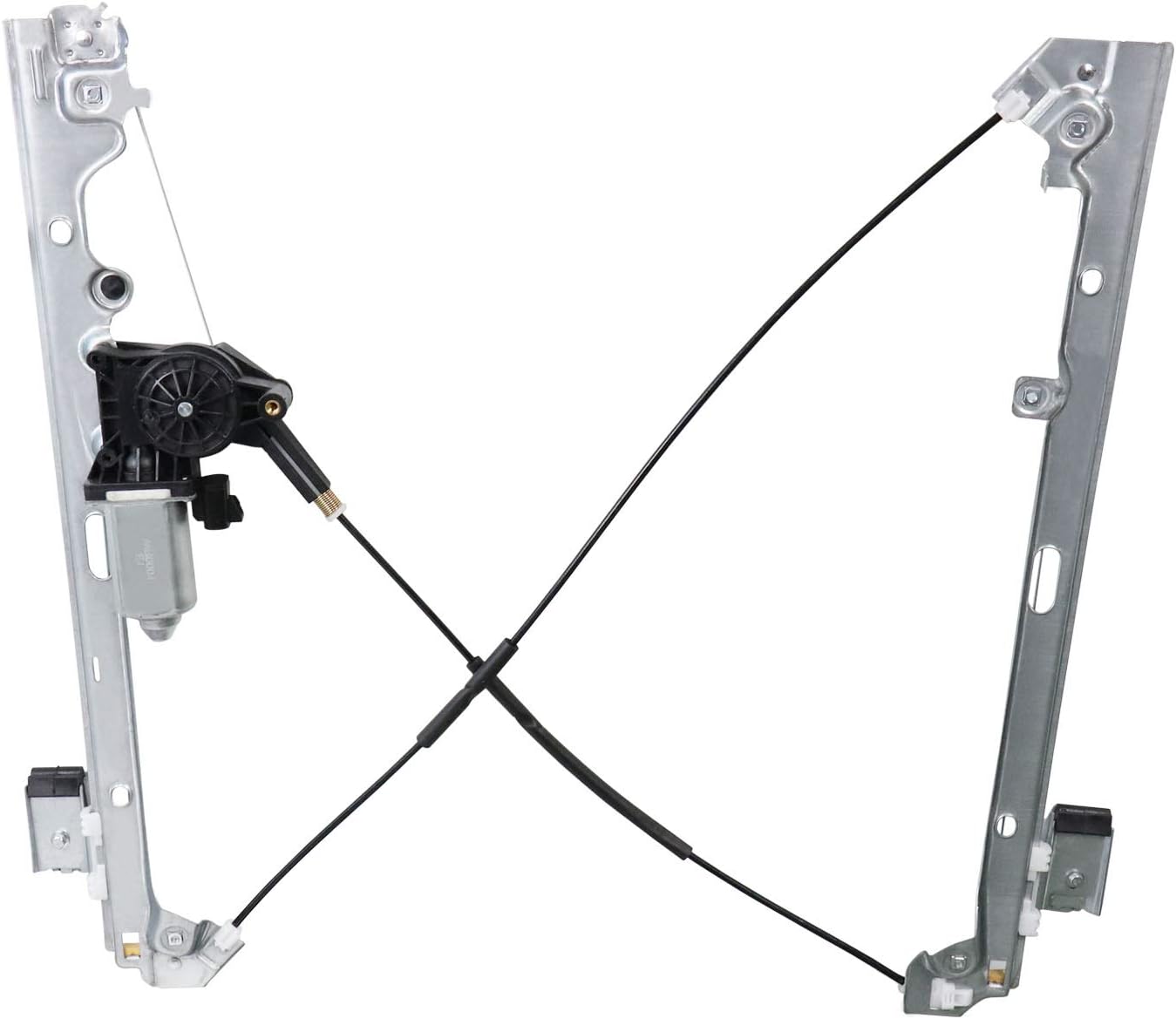 Front Passenger Side Power Window Regulator and Motor Assembly Pack of 2 F3481