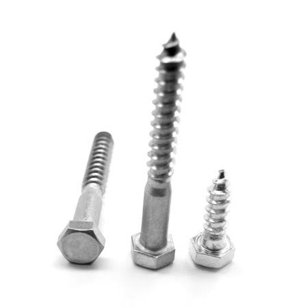 Hex Lag Screw Low Carbon Steel Zinc Plated Pk 50 Z718796