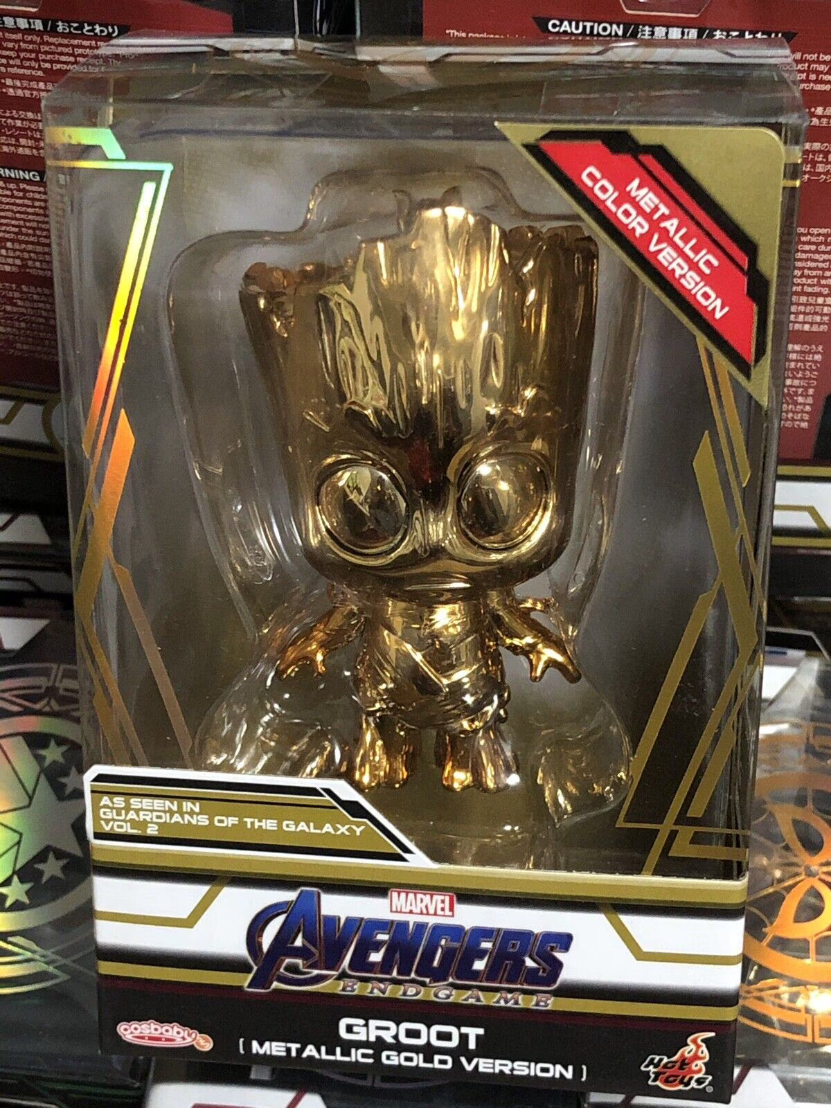Metallic Gold Groot Figure V65098