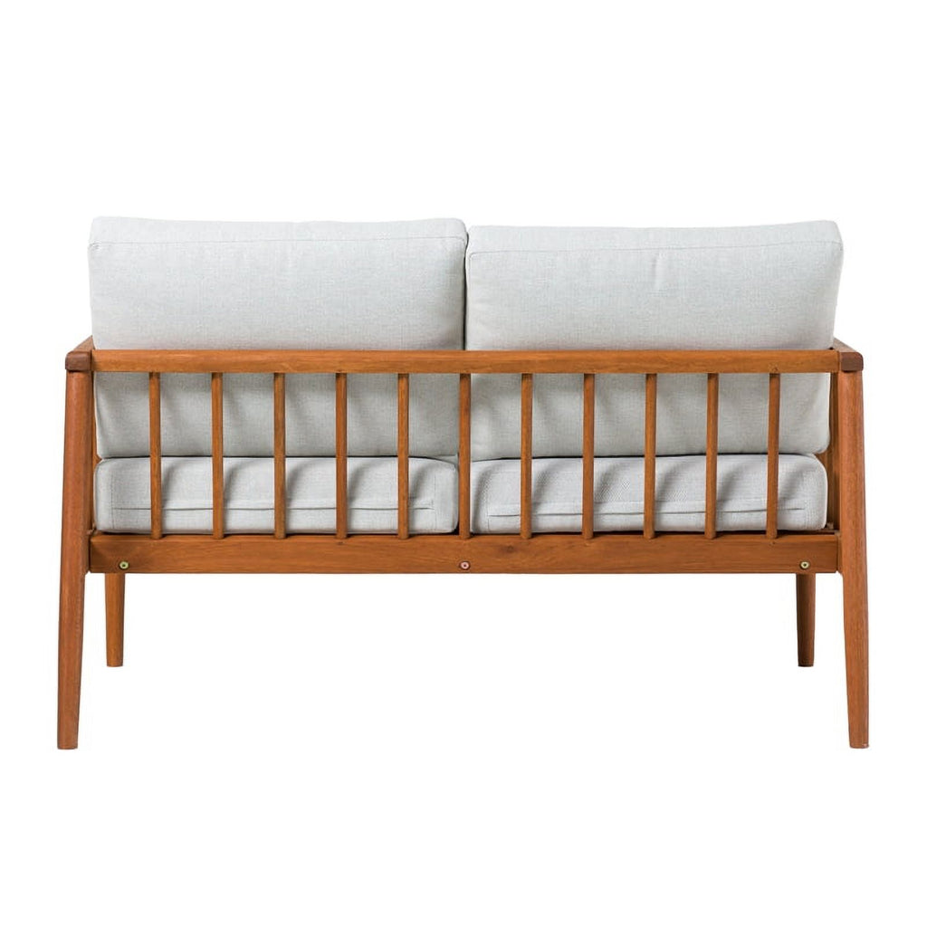 Brown Solid Wood Double Lounge F328539