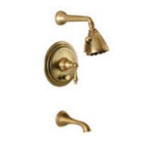 Satin Nickel Pressure Balanced Tub and Shower Trim Set P991366
