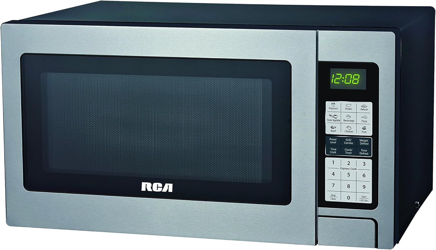 0.9-Cubic-Foot Black Microwave Oven R7222