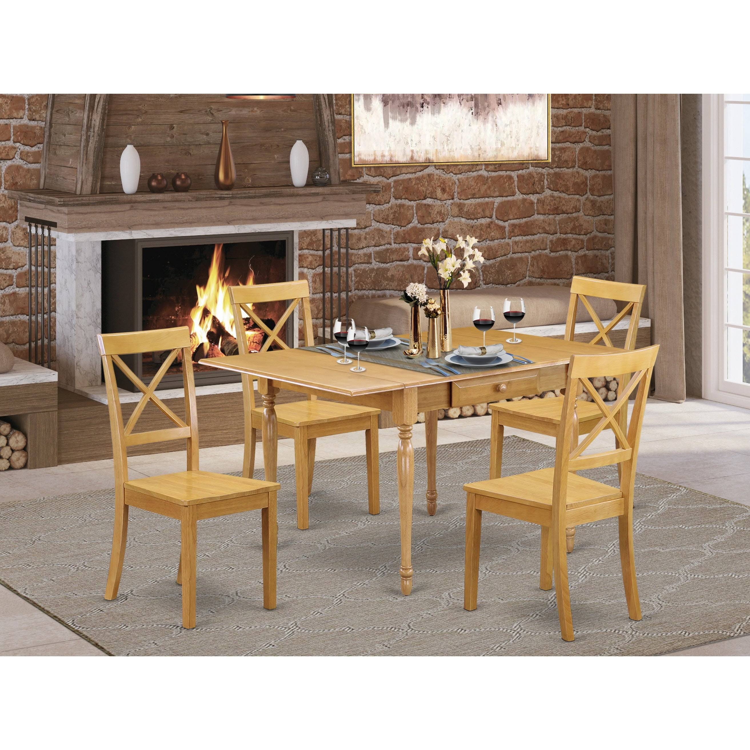 Oak Dining Room Set G819