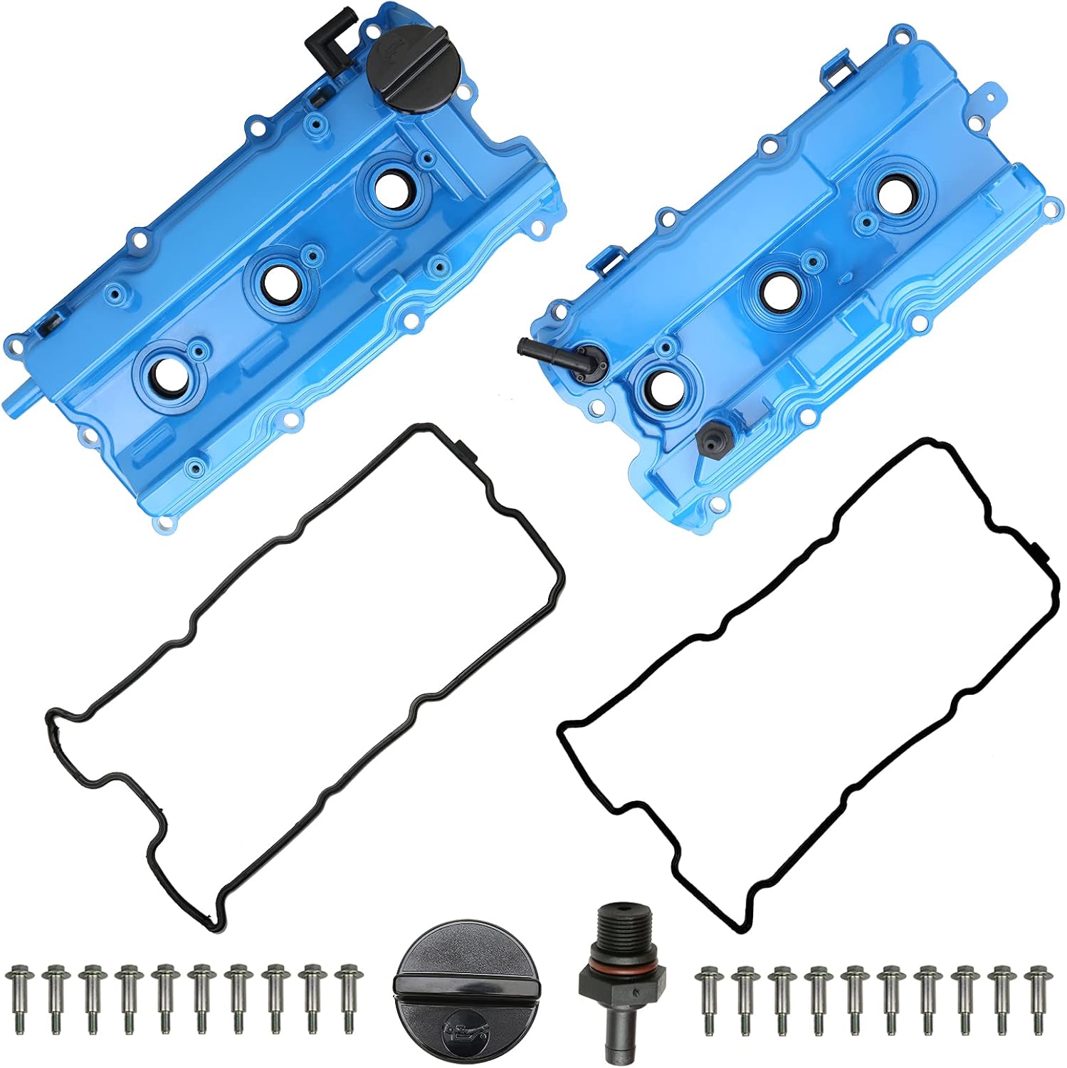 Red Aluminum Valve Covers for VQ35DE 3.5L V693