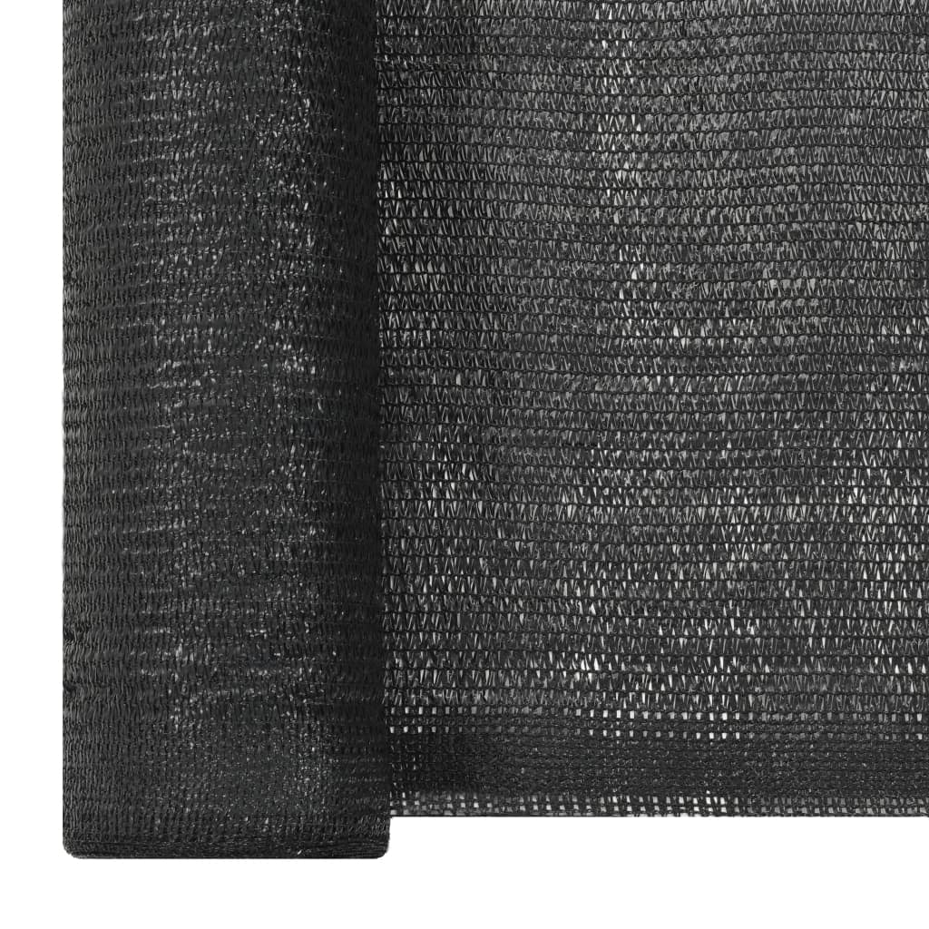 Black HDPE Privacy Net 3.3'x82' N7138