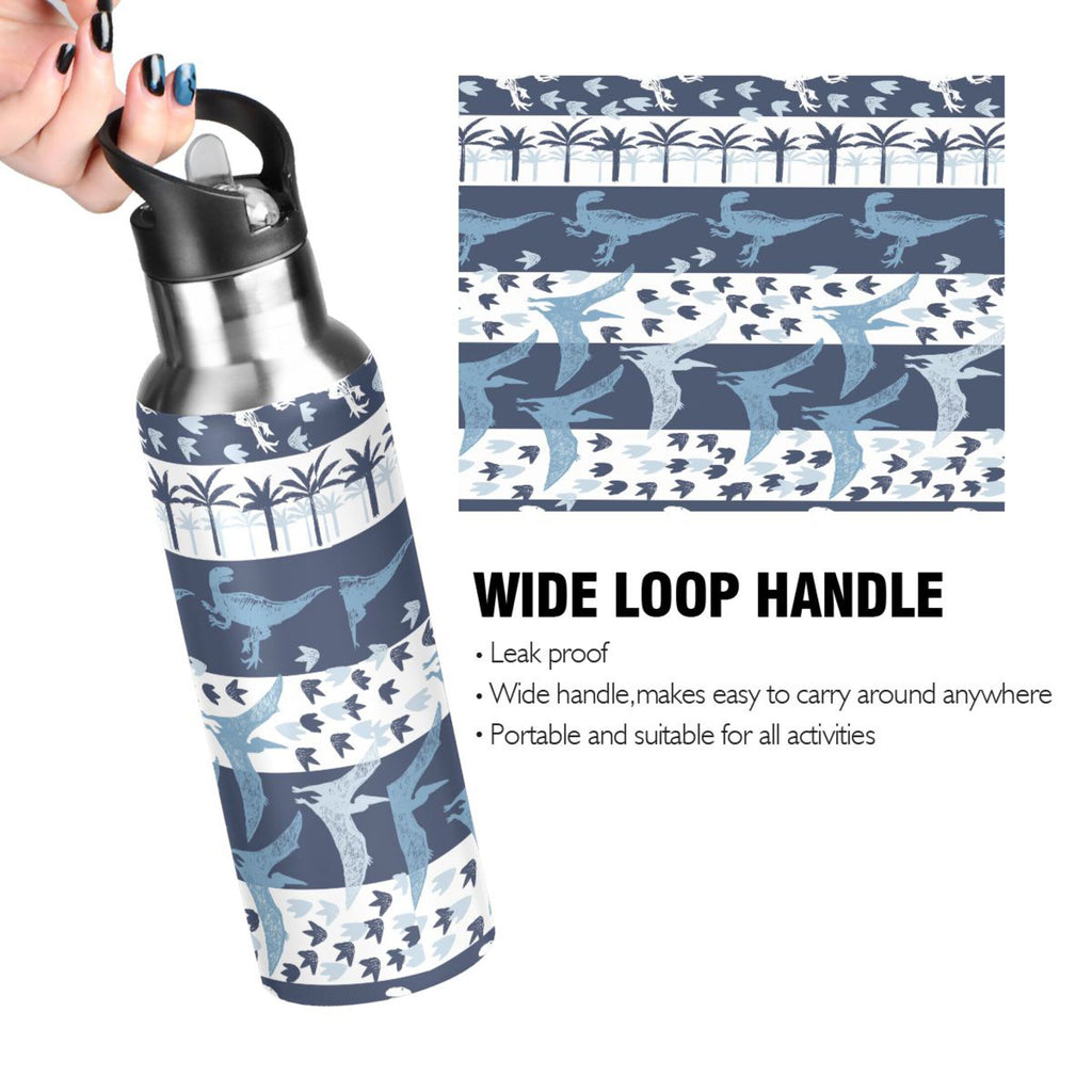 Stainless Steel Insulated Water Bottle with Straw Lid X470736