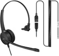 Headset Bundle with Noise Cancellation Cable Adapter Pack of 2 Y924850