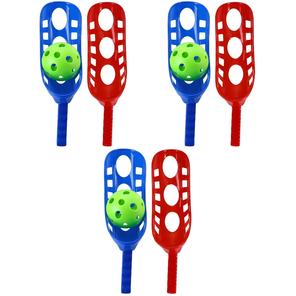 3pcs Scoop Toss & Catch Set Outdoor Sports Beach Game A182836