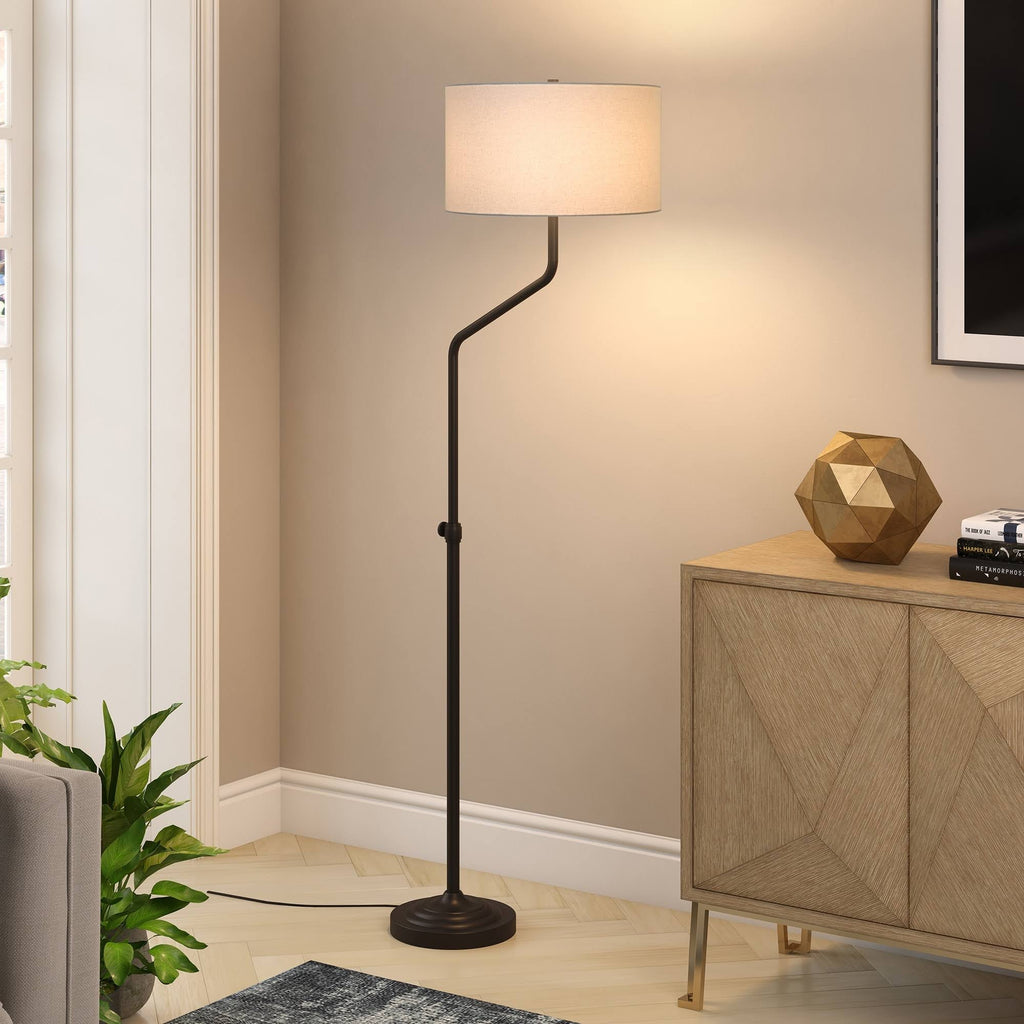Brushed Brass Floor Lamp C2811