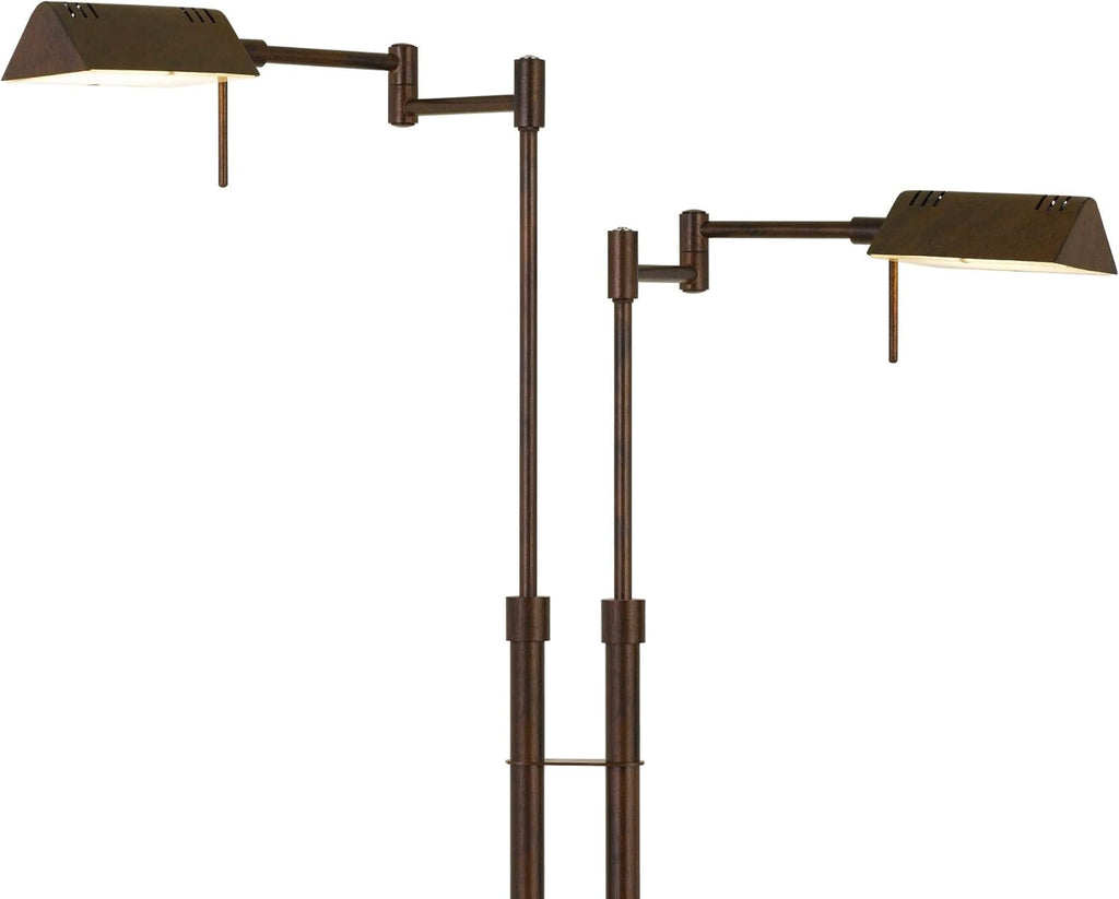 Bronze Swing Arm Floor Lamp X234