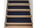 Navy Blue Attachable Carpet Stair Treads Set of 12 H56473