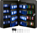 Black Wall Mounted Steel Key Cabinet (240 Positions) N8170
