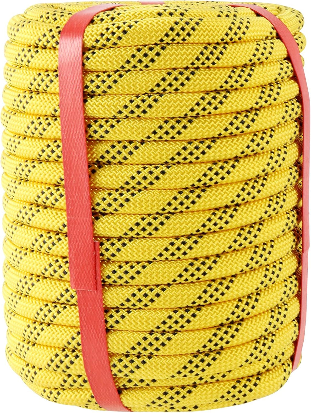 3/8 Inch x 100 Feet Braided Polyester Rope, 2200 Lbs Loading Capacity, Pack of 2 E52953