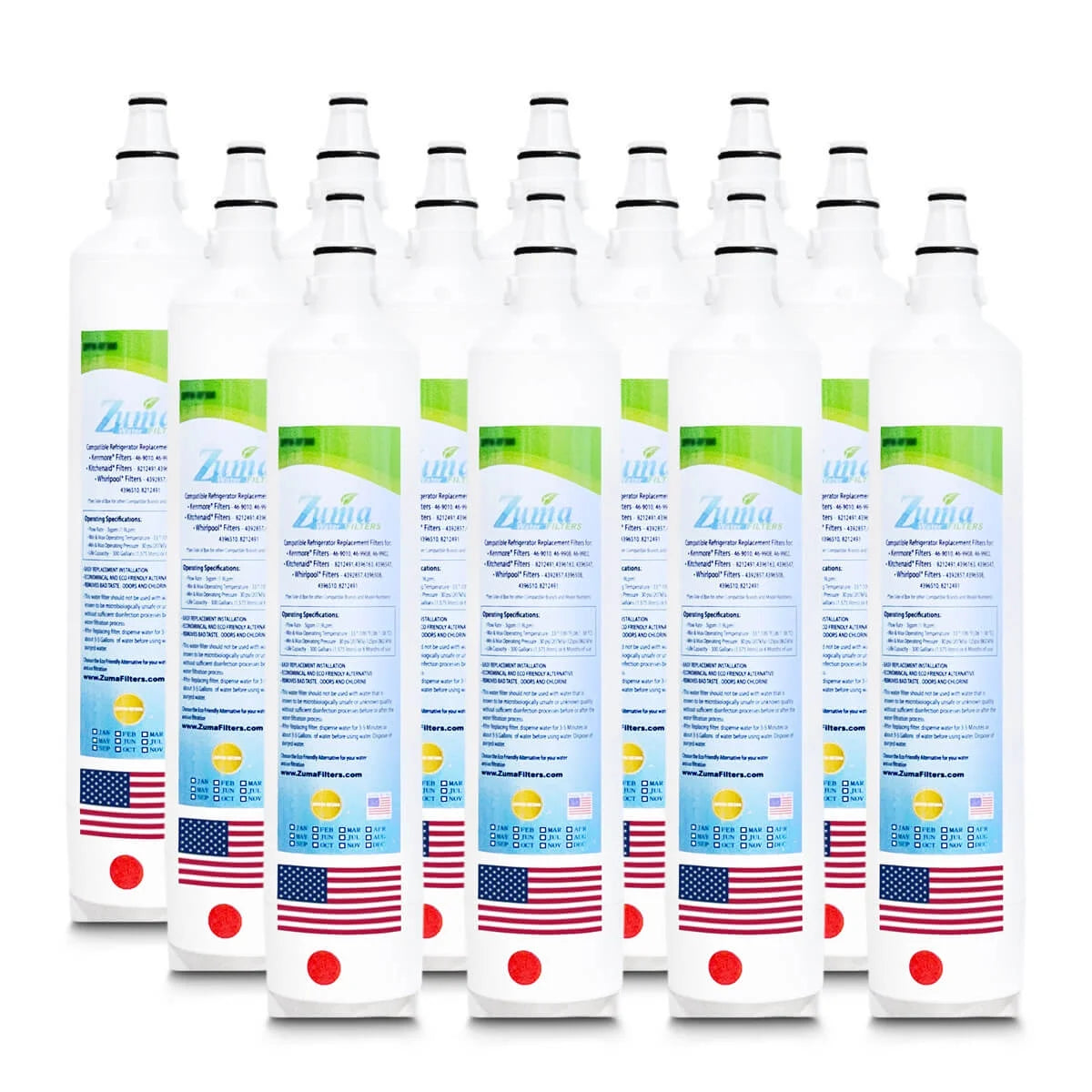 12 Pack Water Filters A93764