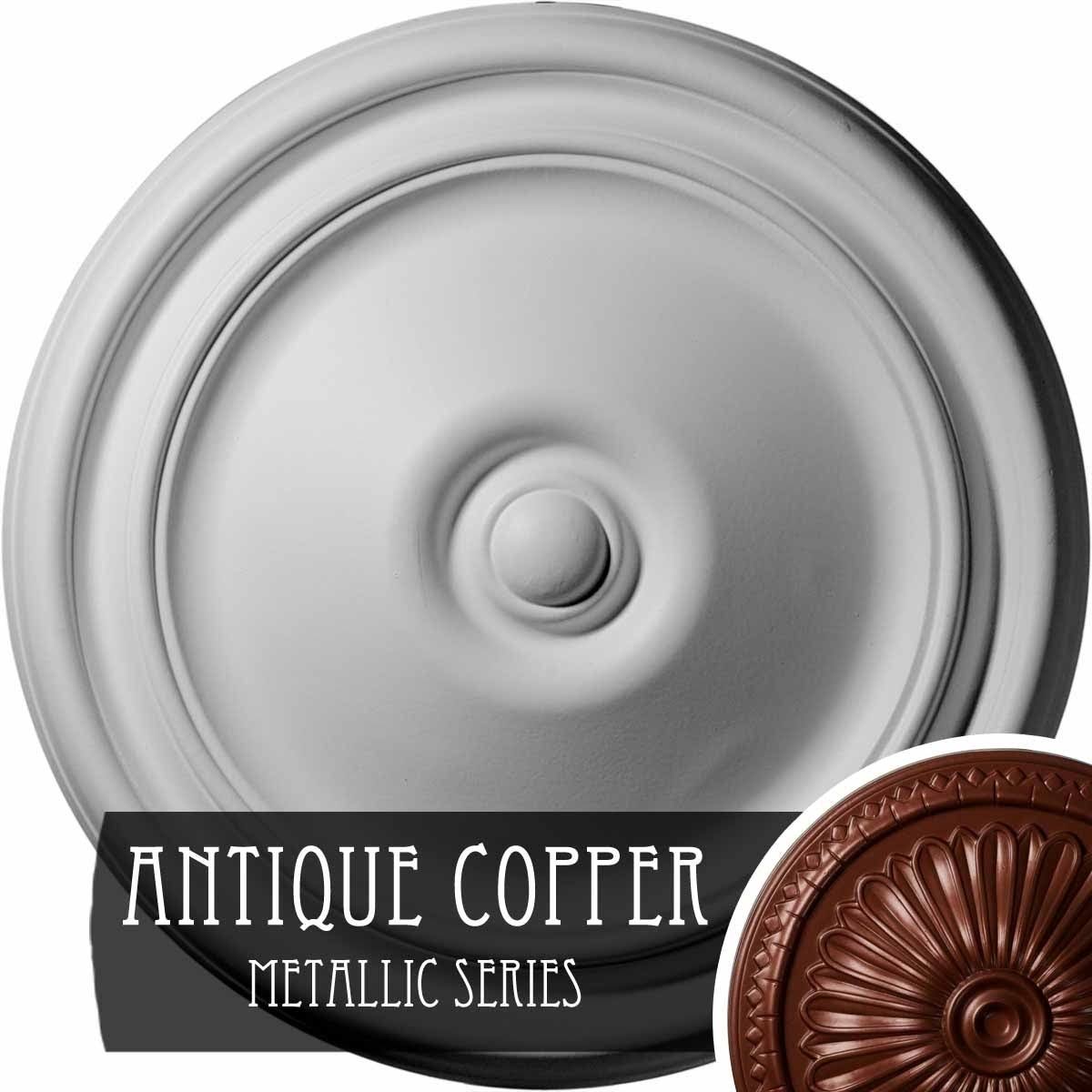12x22OD x 1 3/4x22P Ceiling Medallion A4249