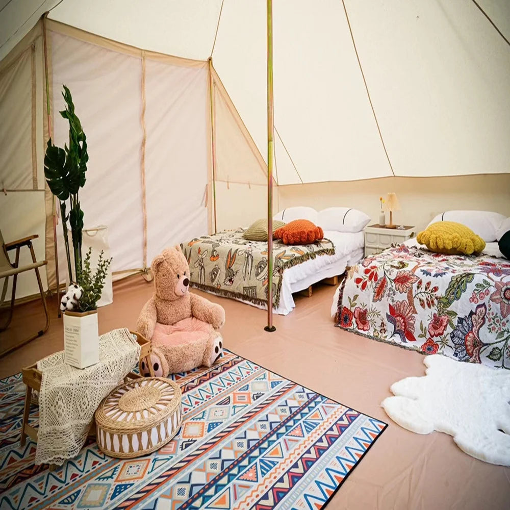 16.4FT Waterproof Oxford Bell Tent With Double Door C4693