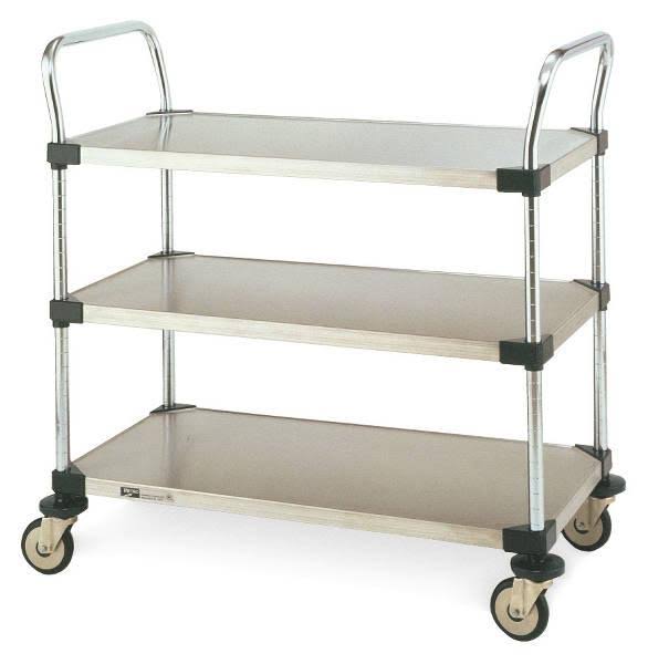 Standard Duty Utility Cart, Open Design, 2 Wire, 1 Solid R544233