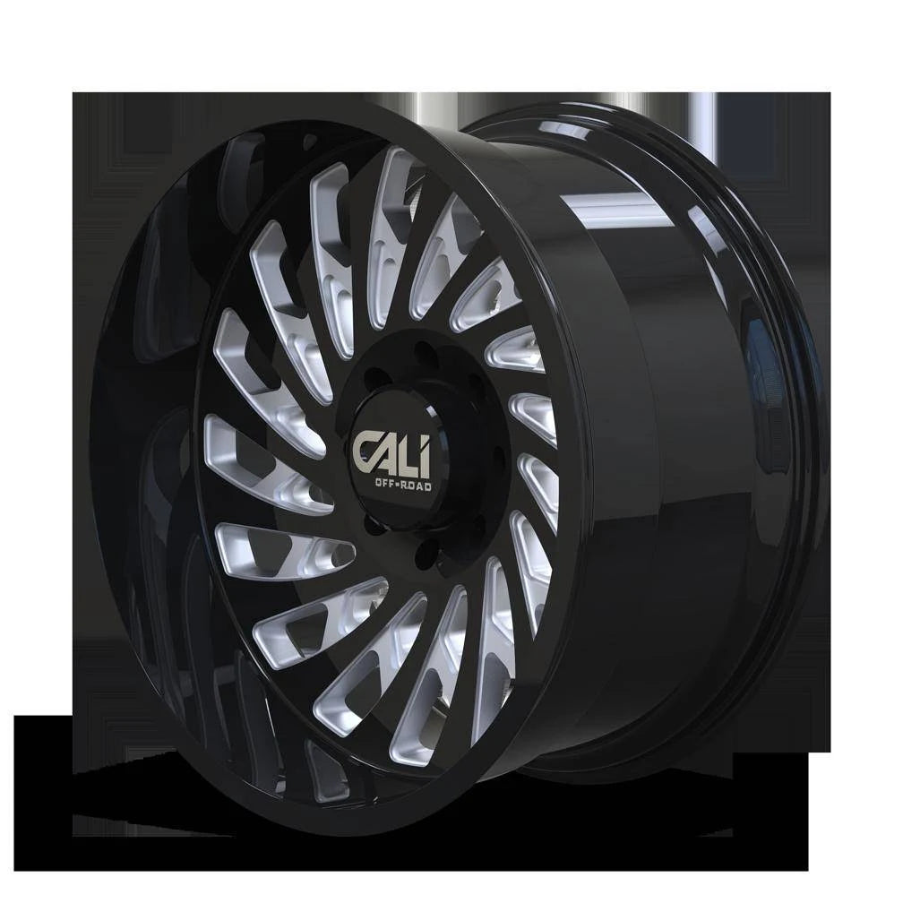 Black Milled 20x10 8x180 Wheel A3250