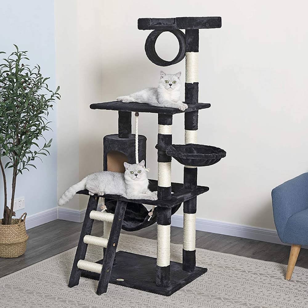 Brown 62x22 Cat Tree Condo Furniture E917675